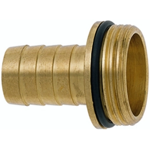 raccord à visser 1 1/4'' en laiton pour tuyau 25 mm - 1''.