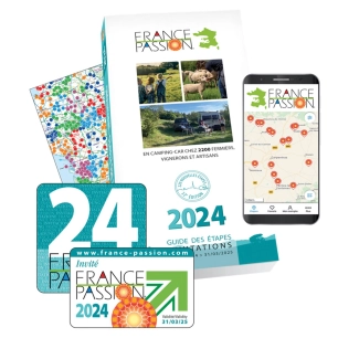 guide des étapes 2024 - france passion