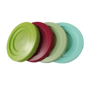 set de 4 couvercles pour verre bee - purvario by dörr