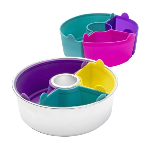 set de six moules en silicone - version maxi - omnia