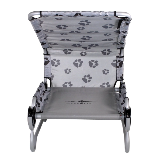 lit pour animaux avec toit dog-bed largeur 126 - disc-o-bed