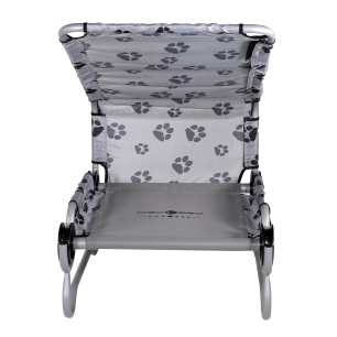 lit pour animaux avec toit dog-bed largeur 126 - disc-o-bed