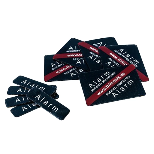 pastilles autocollantes de rechange pour contacts magnétiques radio (lot de 5) - thitronik