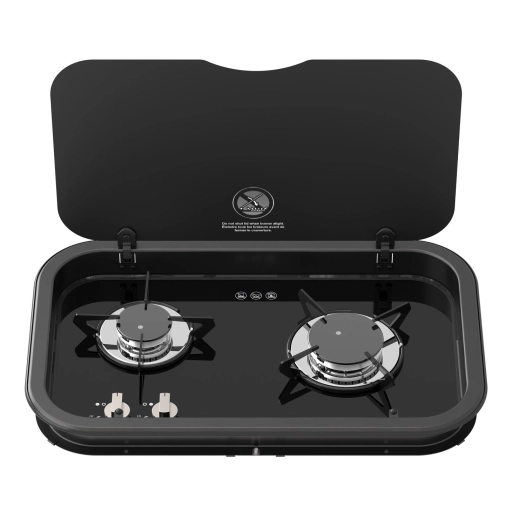 plaque de cuisson 2 feux gaz top line 165 version horizontale - thetford