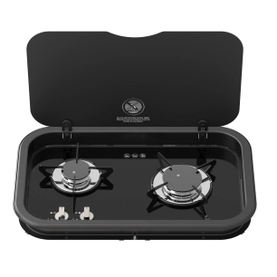 plaque de cuisson 2 feux gaz top line 165 version horizontale - thetford