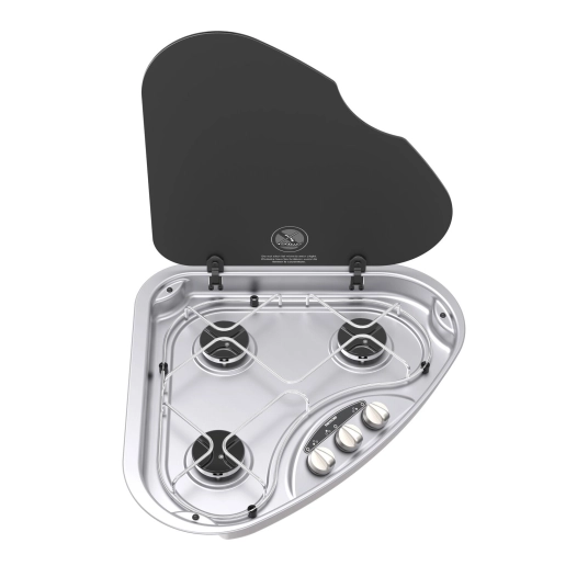 réchaud encastrable 3 feux basic line 330 version gauche - thetford