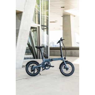vélo à assistance électrique pliant 20'' afternoon modèle 2023 v2 bleu océan - eovolt