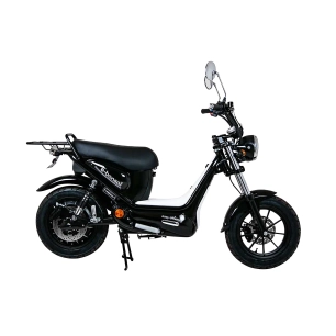 scooter électrique équivalent 50cc e-bonsaï noir brillant - easy-watts