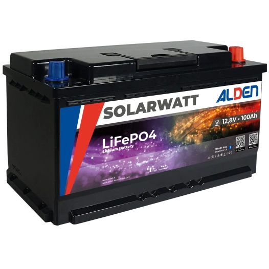 batterie solarwatt lifepo4 100ah avec chauffage intégré - alden