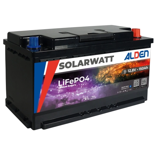 batterie solarwatt lifepo4 150ah avec chauffage intégré - alden