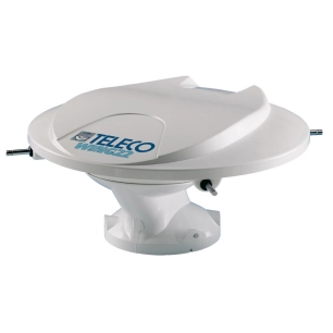 antenne tv omnidirectionnelle wing22 avec amplificateur at412 5g, câble coaxial de 5m - teleco