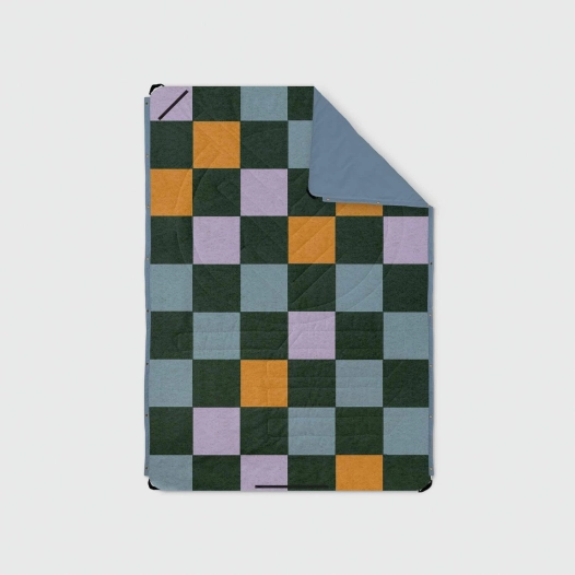 couverture de pique-nique et de plage coloris cheekers - voited
