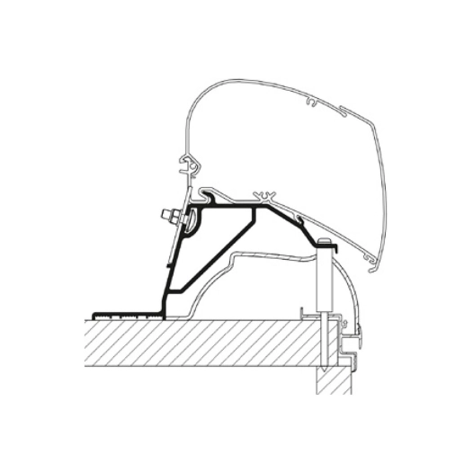 adaptateur de stores hobby caravan 2024 - thule