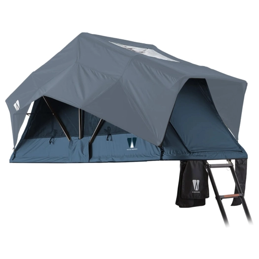 tente de toit little bamboo 125 gen.2 bleue - vickywood