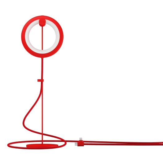 lampe nomade bird rouge - bily