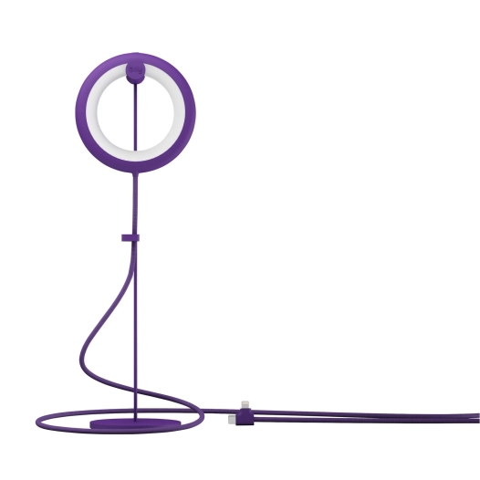 lampe nomade bird violette - bily