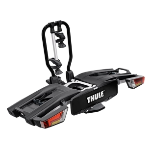 porte-vélos easyfold xt 13pin sur boule d'attelage 2 vélos fix4bike - thule