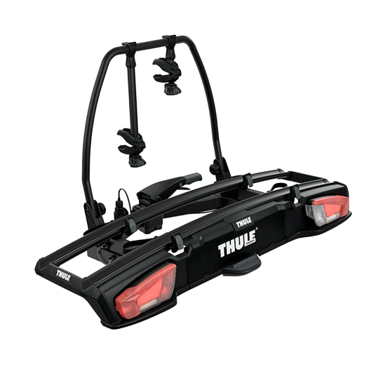 porte-vélos velospace xt 13pin sur boule d'attelage 2 vélos fix4bike - thule