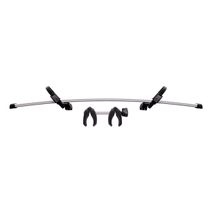 rail et bras de fixation supplémentaire velospace xt coloris aluminium - thule