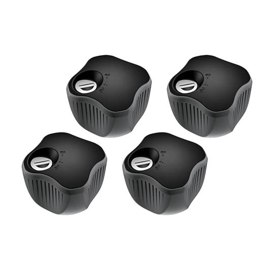 molettes verrouillables pour bras de fixation de cadre jeu de 4 - thule