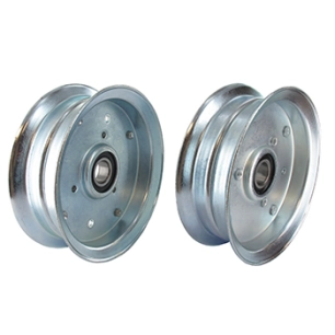 poulie à gorge plate adaptable mtd. remplace origine 756-05034, 756-05034a.