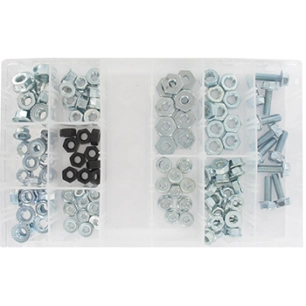 coffret assortiment écrous de fixation de guide pour tronçonneuse stihl, echo, partner husqvarna, homelite, mac culloch, pioneer