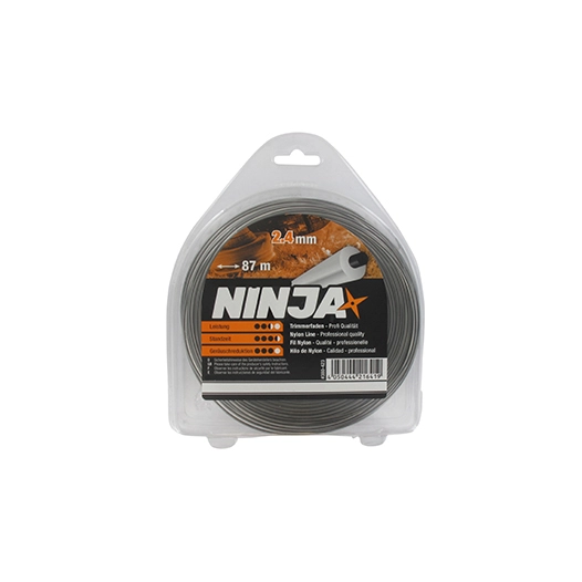 fil nylon rond ninja 2.4 mm 87 m.