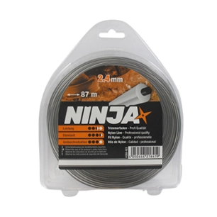 fil nylon rond ninja 2.4 mm 87 m.