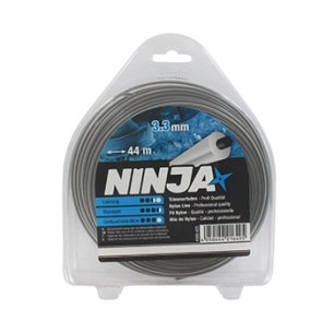 fil nylon rond ninja 3.3 mm 44 m.