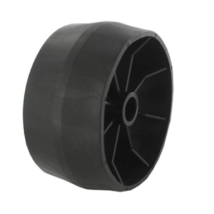 roue anti-scalp pour machine viking ø124mm, largeur 69,5mm pour axe de 16mm. remplace origine 6155 704 9700 pour machines amm84