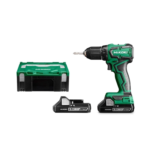 perceuse-visseuse sans fil, 18v, 55 nm, coffret hsc ii, y compris les accessoires, 2 x 2ah batteries et chargeur.