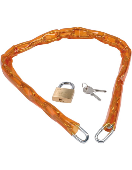 chaine 6mmx100cm + cadenas e40