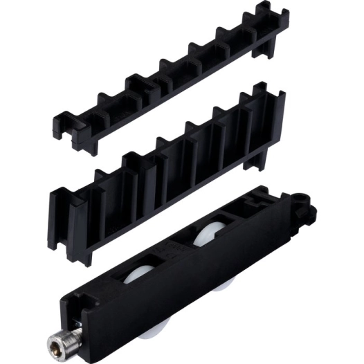 kit 2 chariots reglables renovation profil pvc