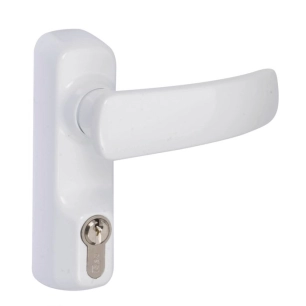 Poignee bequille pour cylindre - grand modele - blanc - ISEO