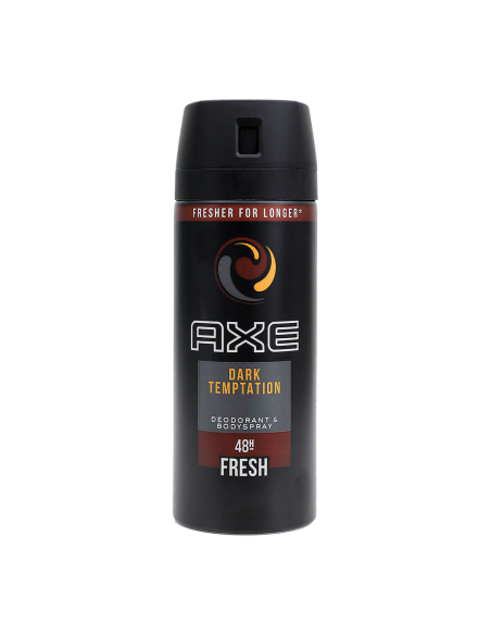 2 deodorant axe bodyspray 'dark temptation' 150ml