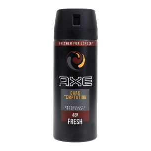 2 deodorant axe bodyspray 'dark temptation' 150ml