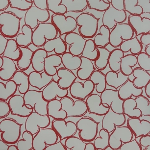 rouleau de papier cadeaux coeurs, 70 cm x 40 m