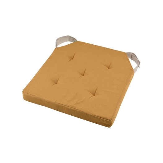 Galette DUO carrée Ruban auto-agrippant 38x38cm - STOF