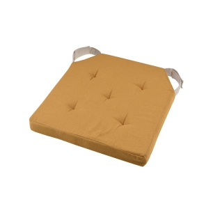 Galette DUO carrée Ruban auto-agrippant 38x38cm - STOF