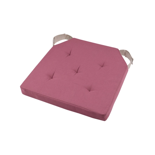 Galette DUO carrée Ruban auto-agrippant 38x38cm - STOF