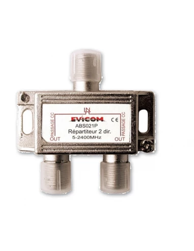 Répartiteur antenne tv tnt 2 sorties