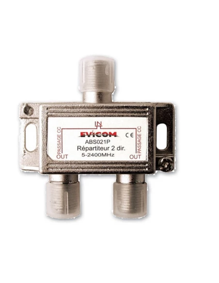 Répartiteur antenne tv tnt 2 sorties