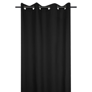 Rideau polaire NELSON noir 135x240cm - STOF