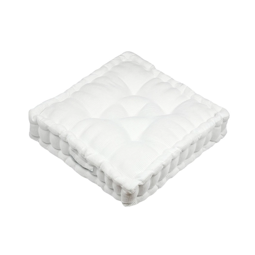 Coussin de sol DANDY écru 45x45x10cm - STOF