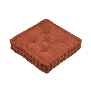 Coussin de sol DANDY roux 45x45x10cm - STOF