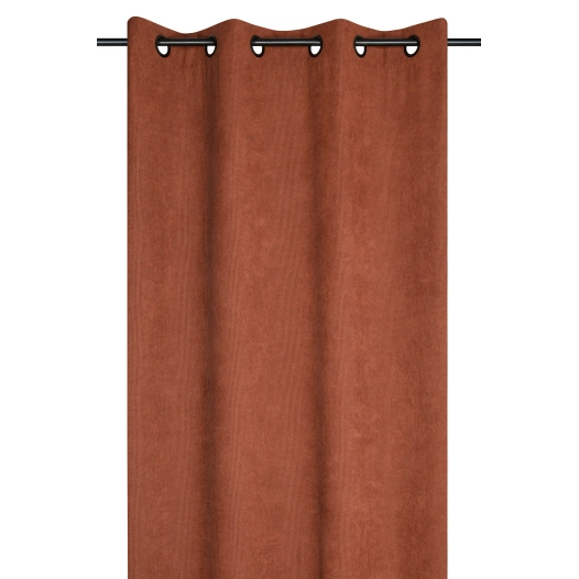 Rideau DANDY roux 140x260cm - STOF