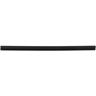 Bas de porte adhésif brosse LUANCE Noir 93cm - LUANCE