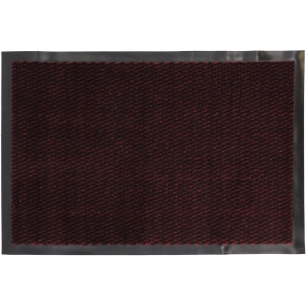 Tapis LISA polypro/PVC LUANCE bordeaux 40x60cm - LUANCE