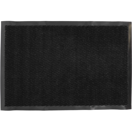 Tapis LISA polypro/PVC LUANCE noir 40x60cm - LUANCE