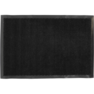 Tapis LISA polypro/PVC LUANCE noir 40x60cm - LUANCE